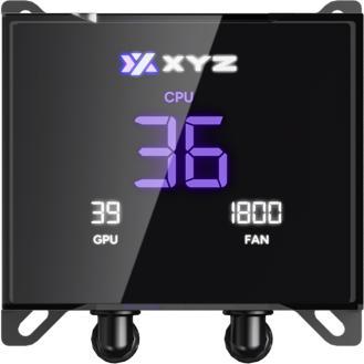 Produktbild xyz Kit Watercooling AIO Hydrotemp RGB - 360mm (Noir)