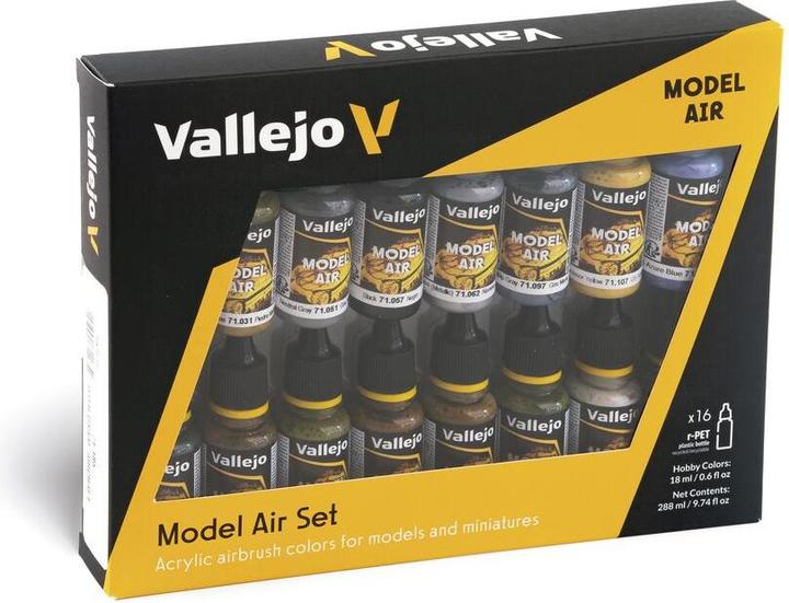 Produktbild Vallejo USAAF Aircraft WWII (16 Farben) Model Air