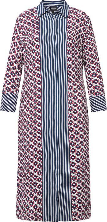 Produktbild Ulla Popken Kleid, Grafik-Design, Hemdkragen, Langarm (46, 48)