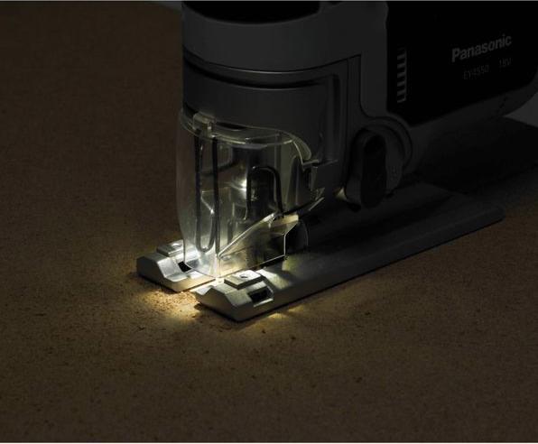 Actual product image Panasonic EY 4550 XT32 cordless jigsaw in systainer