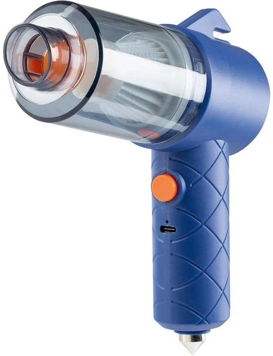 Productafbeelding CleanMaxx Akku-Handsauger mit Nothammer & Gurtschneider 50 W, 5 V