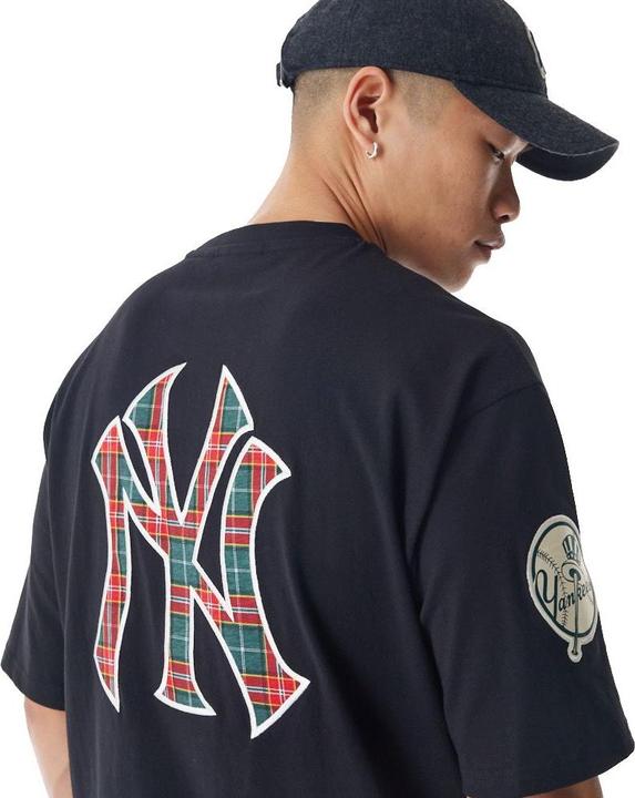 Actual product image New Era t-shirt new york yankees mb tartan infi (L)