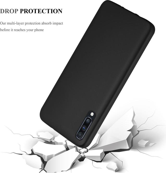 Immagine prodotto Cadorabo Copertura metallica opaca in TPU (Samsung Galaxy A70, Samsung Galaxy A70S)