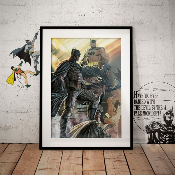 Image du produit Fanattik DC Comis Impression d'art Batman 85th Anniversary Limited Edition 42 x 30 cm (42 x 30 cm)