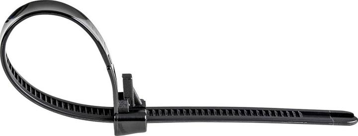 Immagine prodotto StarTech 10"(25cm) fascette riutilizzabili, 1/4"(7mm) di larghezza, 2-1/2"(65mm) Dia del fascio. 50lb(22k (Fascette in plastica, 250 mm, 100 pz.)