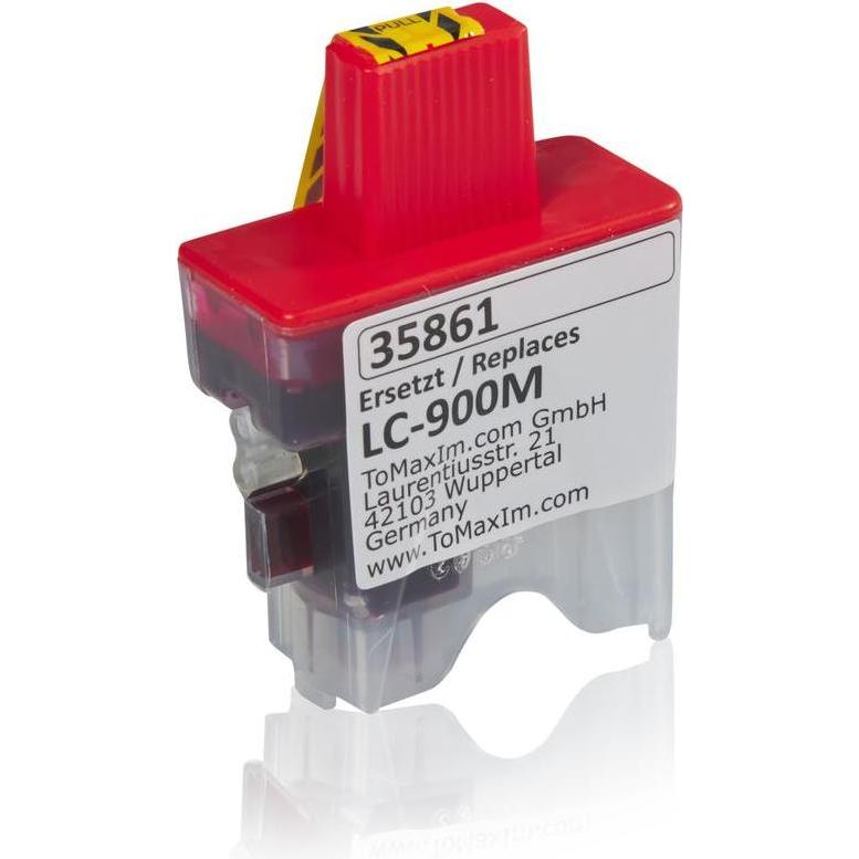 Thumbnail - Inkadoo, Druckerpatrone, Druckerpatronen kompatibel zu Brother LC-900M XL Tintenpatrone, magenta Magenta (M)