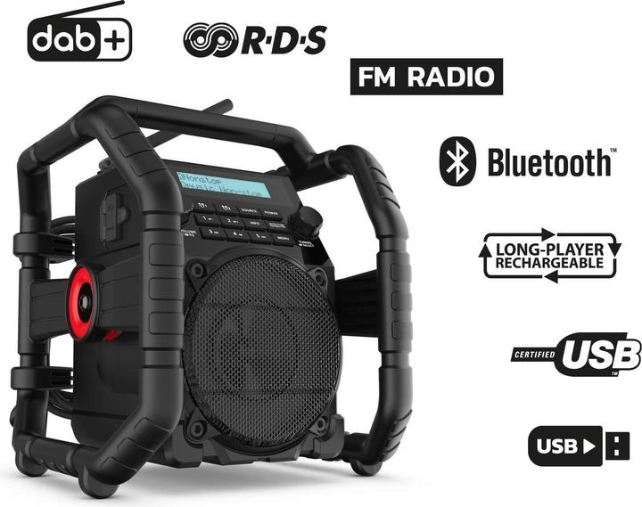 Produktbild PerfectPro UBOX500R (DAB+, DAB, FM, Bluetooth)