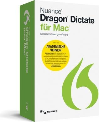 Produktbild Nuance Dragon Dictate for Mac 4, EDU
