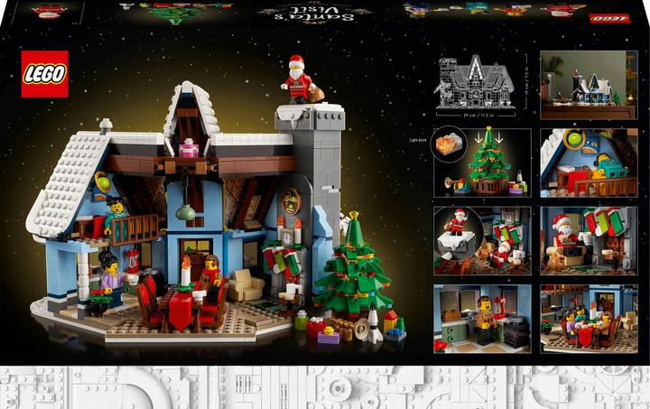 Image du produit LEGO Visite du Père Noël (10293, LEGO Creator Expert, LEGO difficiles à trouver)
