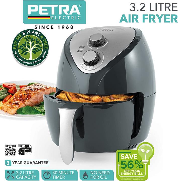 Actual product image Petra PT5314HEVDEEU10 Hot Air Deep Fryer 3,2 l