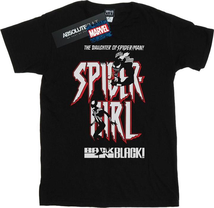 Produktbild SpiderGirl Back In Black TShirt (4XL)
