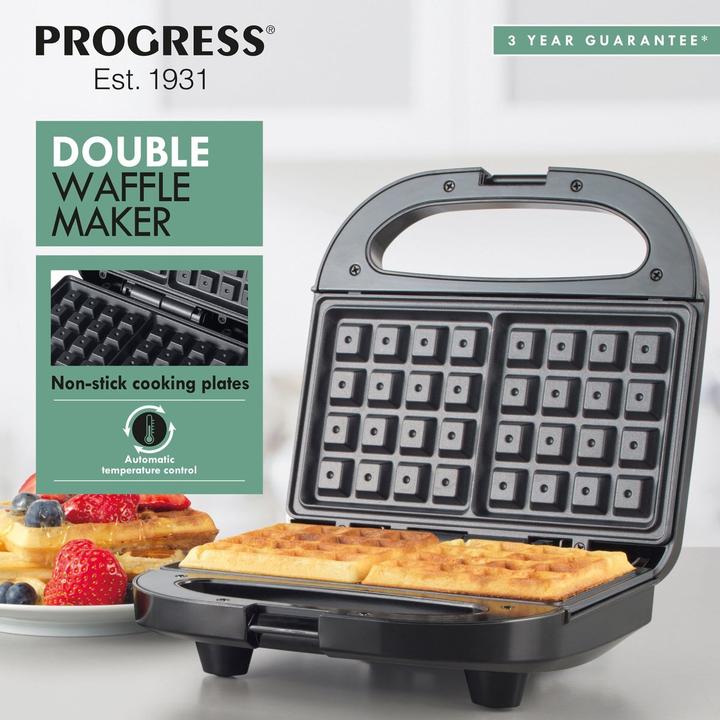 Produktbild Progress EK5852PVDE Double Waffle Maker