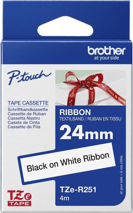 Produktbild Brother TZe-R251 (2.40 cm, Weiss)