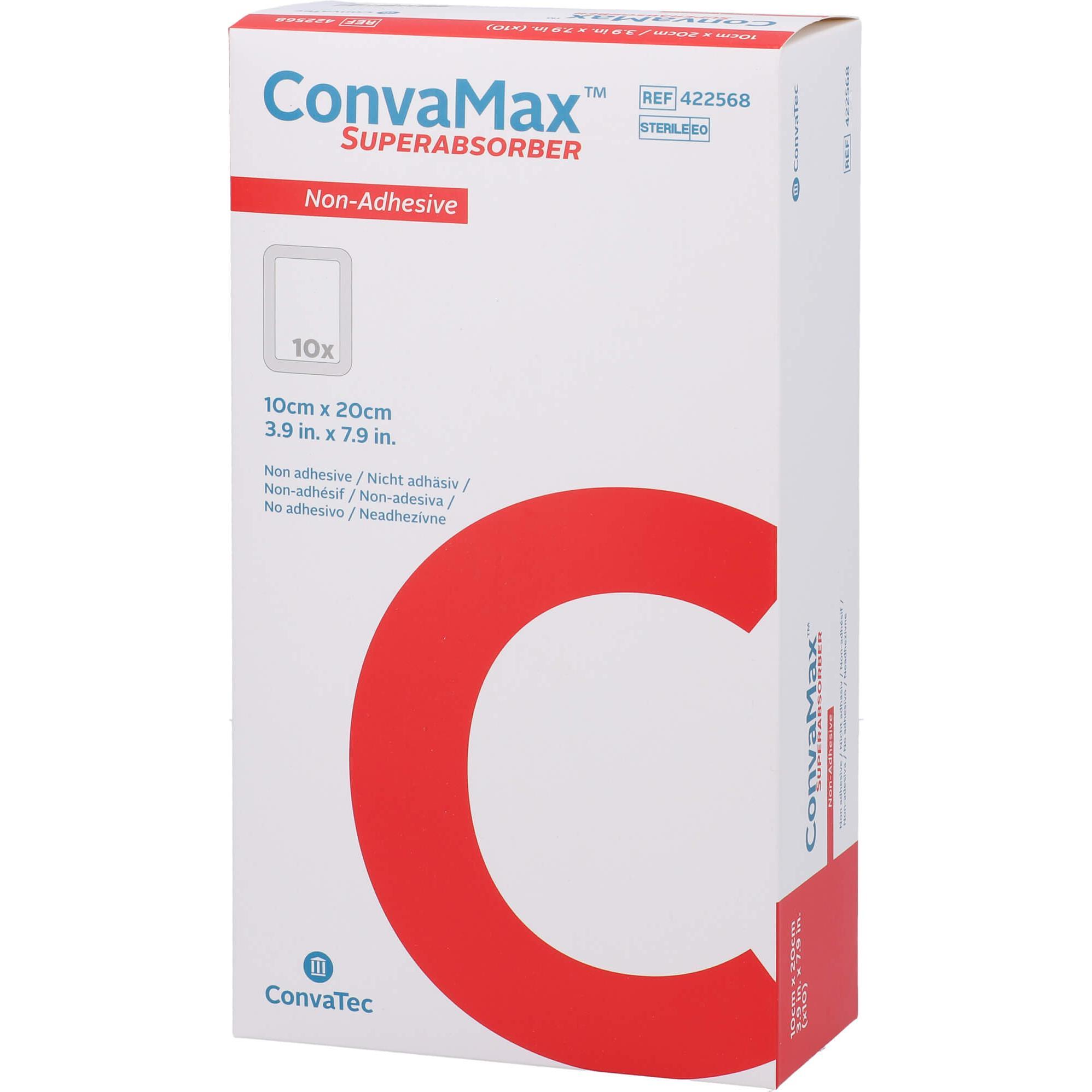 ConvaTec, Pflaster, Convamax 10x20cm N/ad, 10 St VER (10 x)