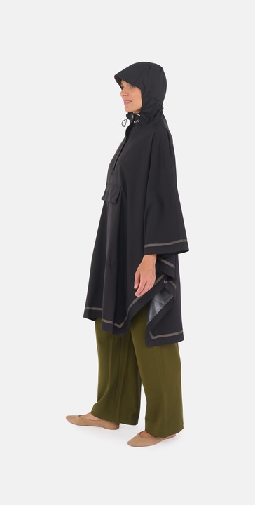 Produktbild Weathergoods IMBRIS Regen-Poncho, Schwarz, S-M (S/M)