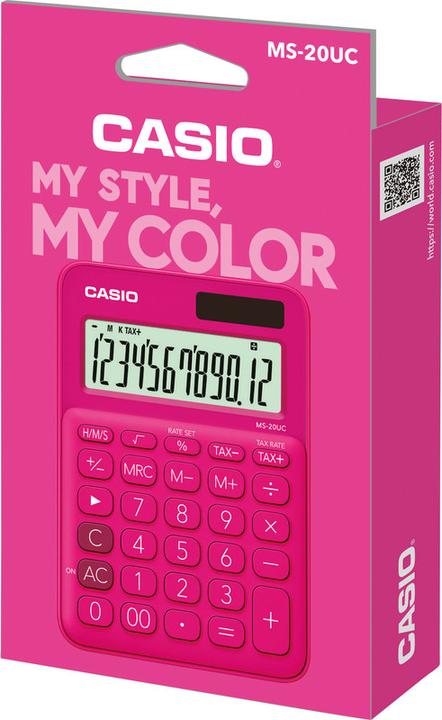 Produktbild Casio Tischrechner MS-20UC (Batteriebetrieb, Solarenergie)