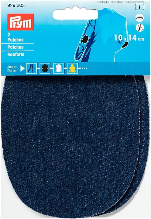 Prym Patches Jeans, dunkelblau Karte 2 Stk., aufbügelbar (2 x)