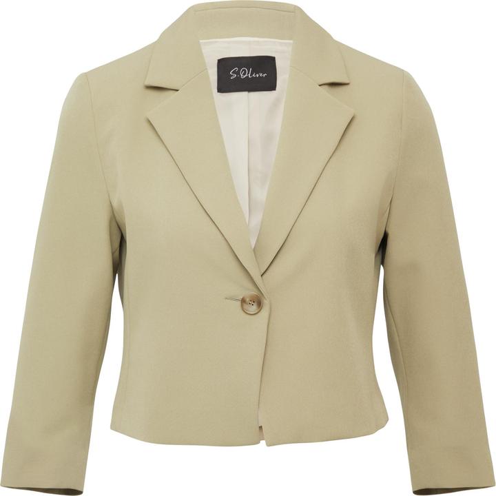 Actual product image S.Oliver Indoor-Blazer Kurzer Blazer mit 3/4-Ärmeln (48)