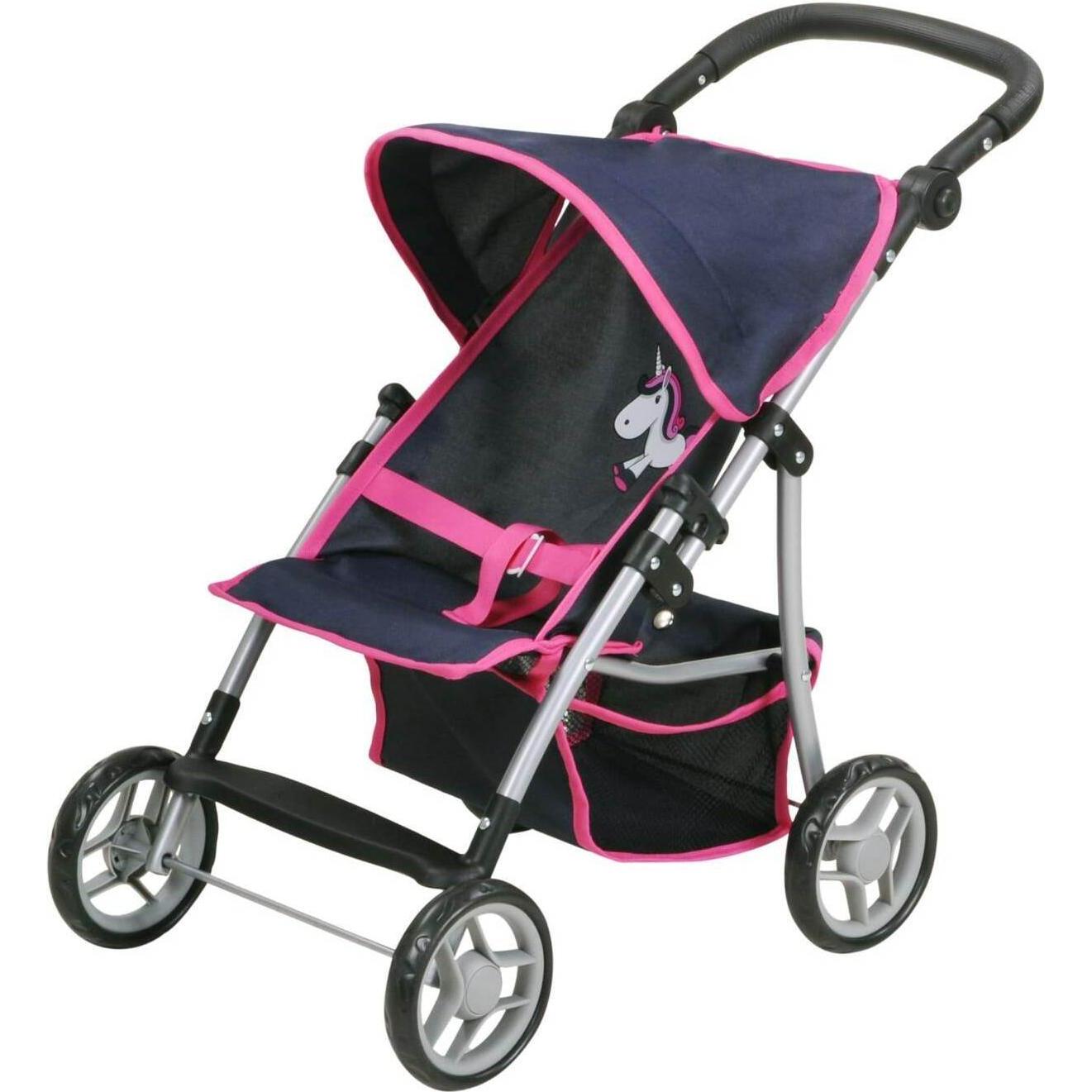 Knorrtoys Puppenbuggy Liba - UMA. Das Einhorn blue