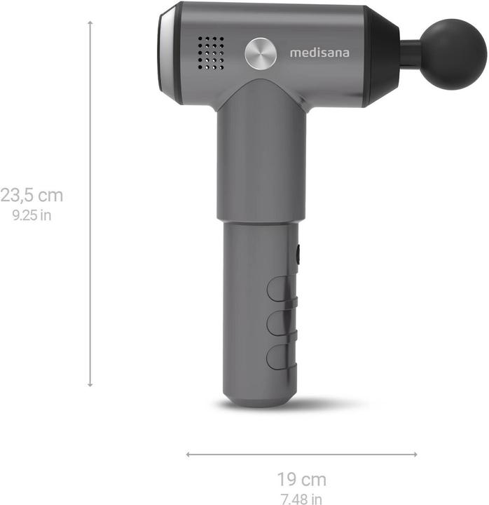 Actual product image Medisana Gun Pro