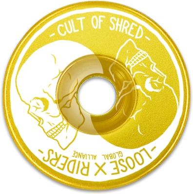 Actual product image Loose Riders X-Logo Stem Caps