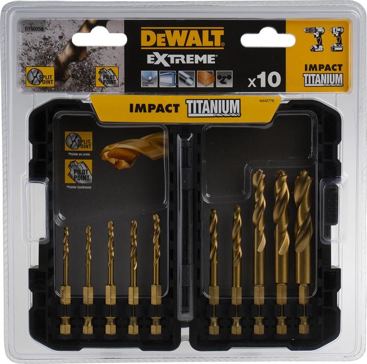 Actual product image DeWalt Schlagbohrer-Set (2, 3, 4, 5, 6, 10, 12, 8 millimetres)