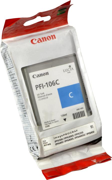 Actual product image Canon Pfi-106c (C)