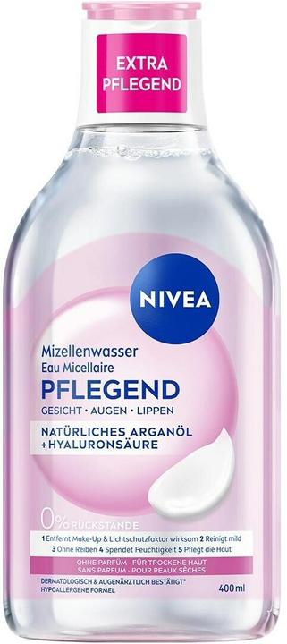 NIVEA Pflegendes Mizellenwasser (Acqua micellare, Struccante, 400 ml)