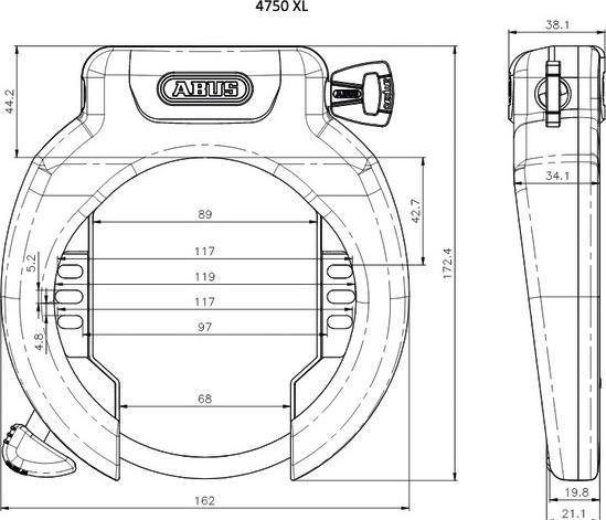 Produktbild Abus Pro Ampero 4750XL NR