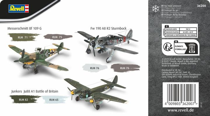 Immagine prodotto Revell Colore del modello - Aerei tedeschi della seconda guerra mondiale