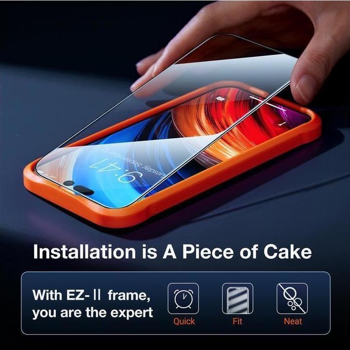 Produktbild Torras GlassGo Panzerglas - iPhone 14 Pro Max (1 Stück, Apple iPhone 14 Pro Max)