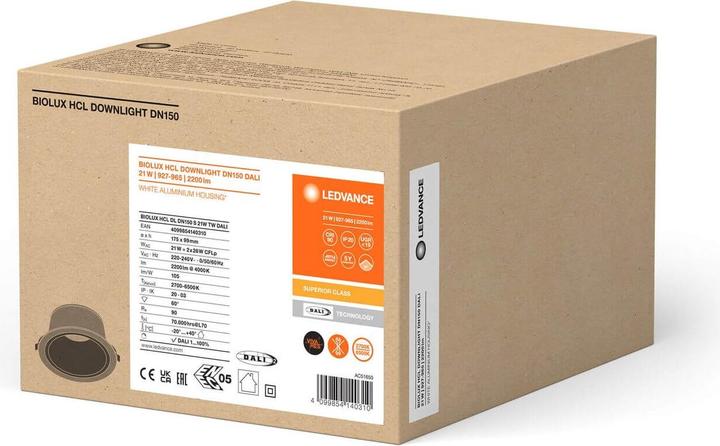 Produktbild Ledvance BIOLUX HCL DL DN150 (2200 lm)