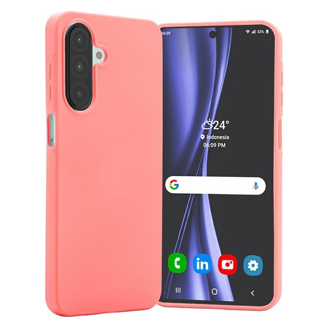 Mercury Etui Soft A26 A266 różowy/pink (Samsung Galaxy A26), Smartphonehoes, Roze
