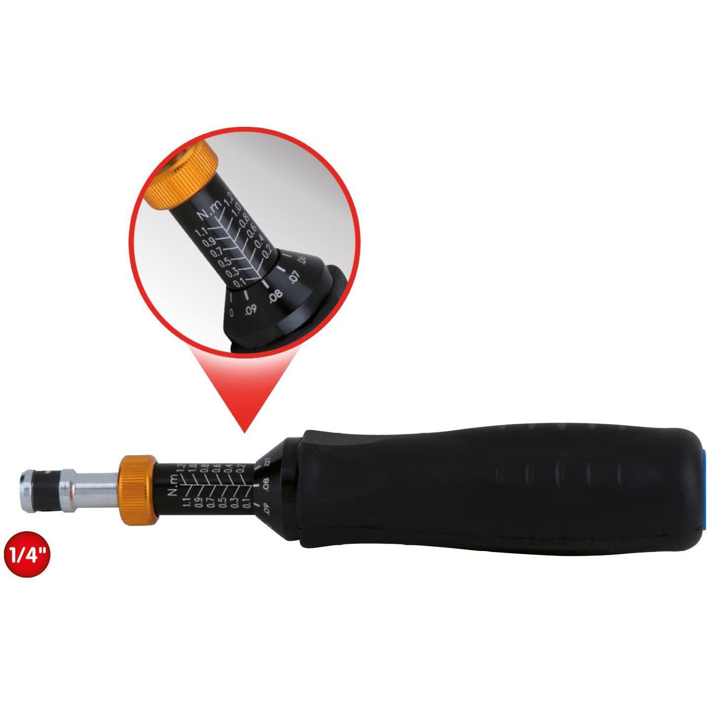 Thumbnail - KS Tools, Drehmomentschlüssel, 1/4" Drehmomentschraubendreher, Skale (mechanisch), 10 - 120 cNm (1/4", 10 Nm, 120 Nm)