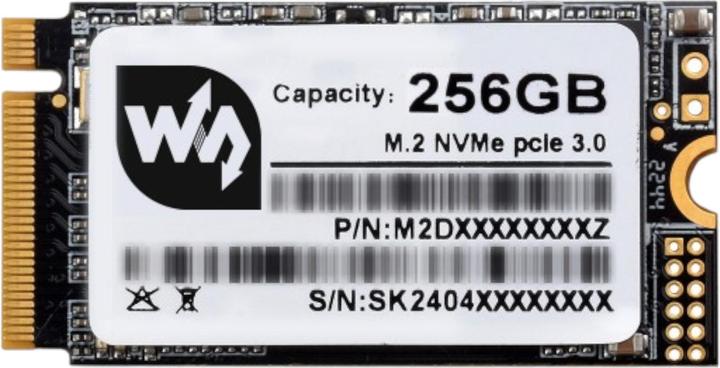 WaveShare 256GB SSD M.2 NVME 2242 Speicher (256 GB, M.2 2242)
