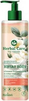 Produktbild Farmona Herbal Care My Nature Feuchtigkeitsspendendes Micellarwasser mit Rosenblüten und Hyaluronsäure (Mitesserentferner)