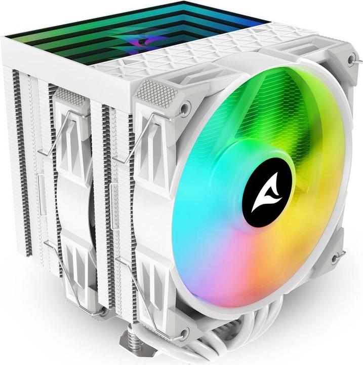 Produktbild Sharkoon A60 RGB White Air Cooler (159 mm)