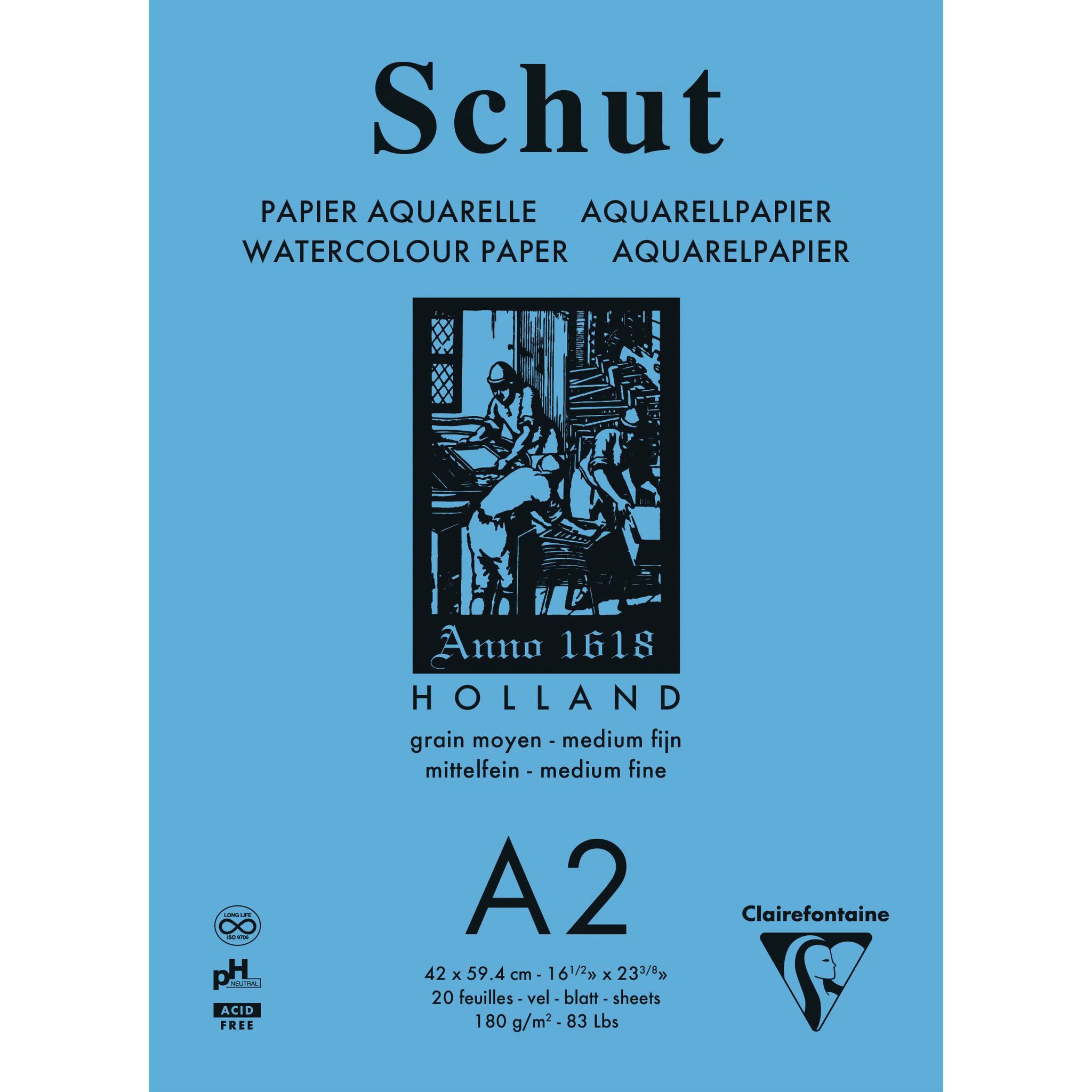 Clairefontaine, Bastelpapier, Feuchte Techniken (250 g/m², 16 x)