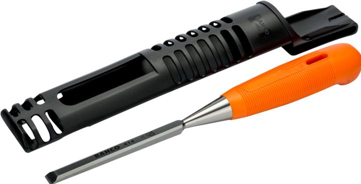 Actual product image Irimo Chisel with orange-coloured polypropylene handle, 22 mm (22 mm)