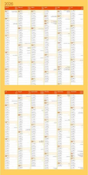 Image du produit No Drama, Lama! Kalender 2026 - 30x30 (30 x 30 cm, Couverture rigide, Allemand)