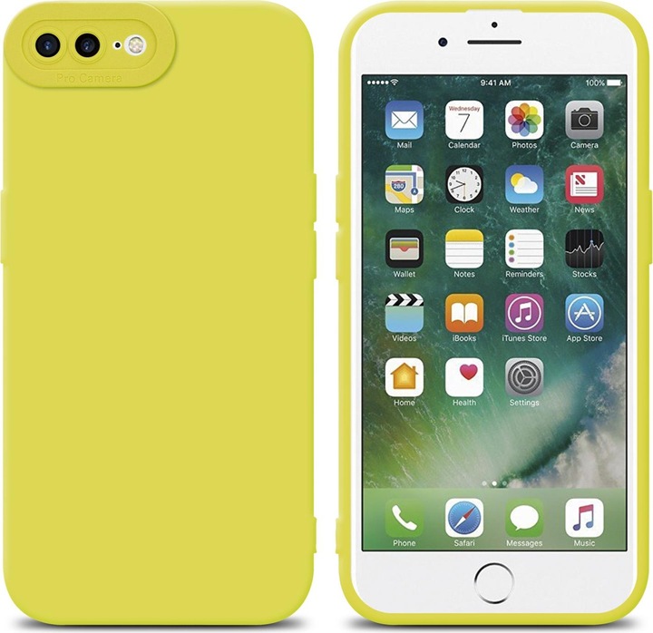 Actual product image Cadorabo Case for Apple iPhone 7 PLUS / 7S PLUS / 8 PLUS in TPU Fluid LM162 Style (Apple iPhone 7 Plus, Apple iPhone 7s Plus)