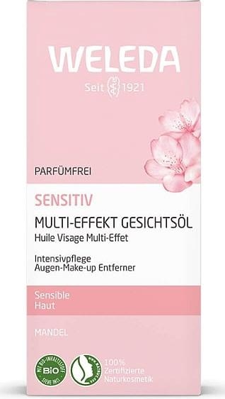 Produktbild Weleda Sensitiv Multi-Effekt Gesichtsöl Mandel (50 ml, Gesichtsöl)