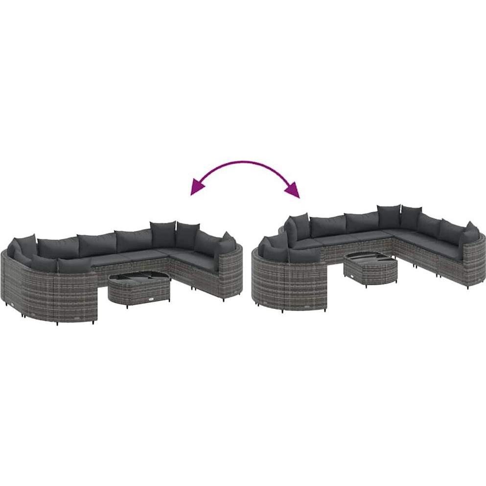 VidaXL, Gartenlounge, Ethereal Eryngium