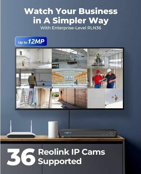 Produktbild Reolink RLN-36 (Netzwerk Videorecorder (NVR))