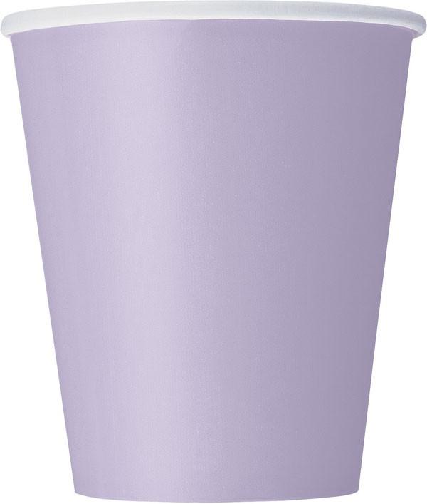 Produktbild Unique Partybecher violett / flieder (8x)