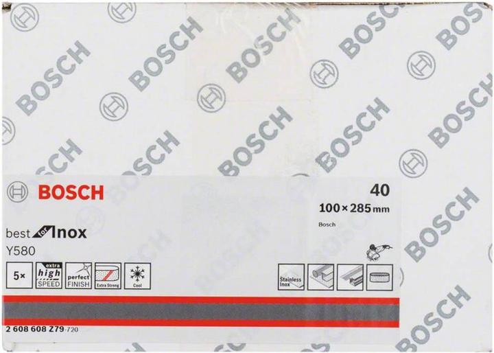 Actual product image Bosch Professional Zubehör PRO Y580 sanding belt, 90 x 100 x 285 mm, G40 (40)