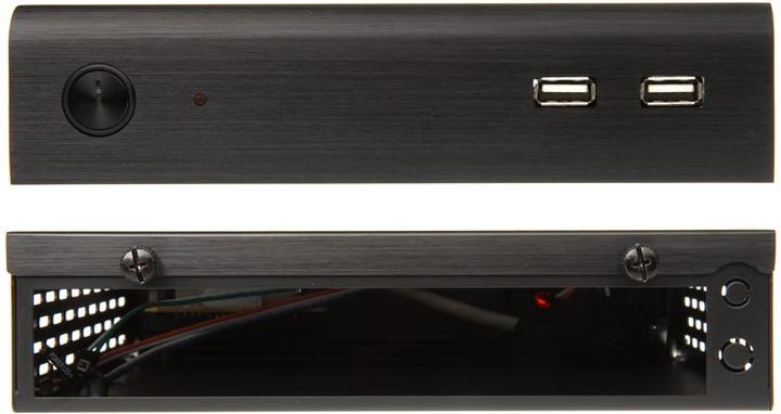 Actual product image Silverstone SST-PT13B Petit (Thin Mini ITX)