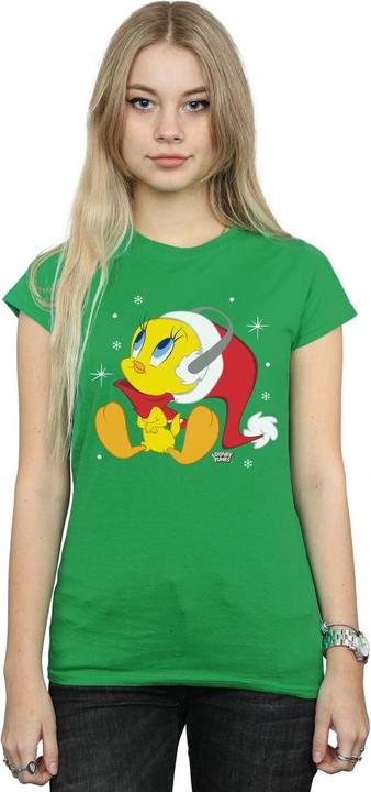 Produktbild Looney Tunes Christmas Tweety TShirt (M)