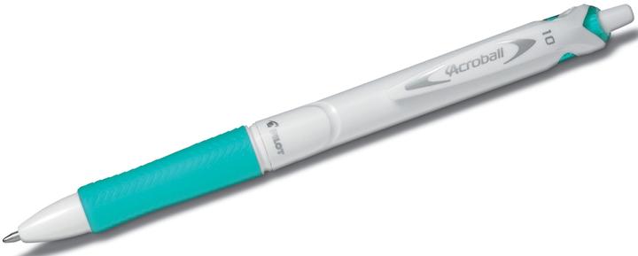 Image du produit Pilot Stylo à bille rétractable ACROBALL PURE WHITE, vert (Vert, 1x)