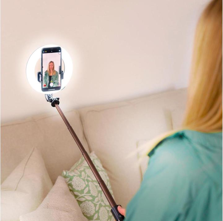 Produktbild Rio Ring Light Glamour Glow Pro Schwarz (Ringlicht)
